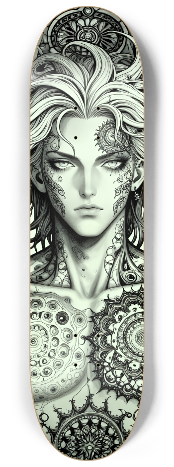 B&W Fractal Man #6 #2