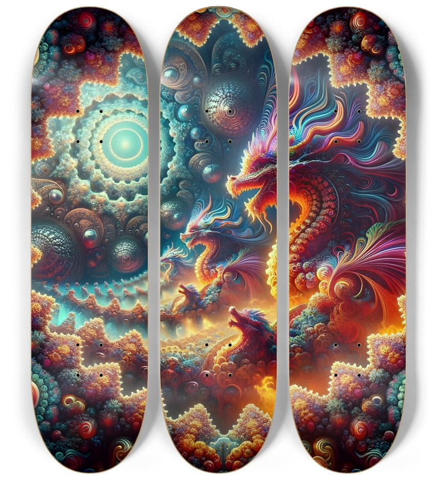 Fractal Portal Closure for Dragons #1