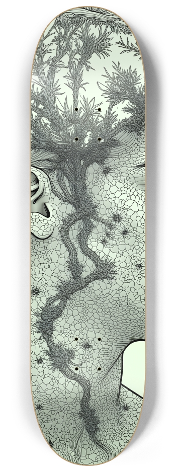 B&W Fractal Man #22 #2