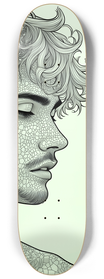 B&W Fractal Man #22 #3
