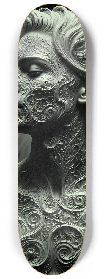B&W Fractal Man #25 #2