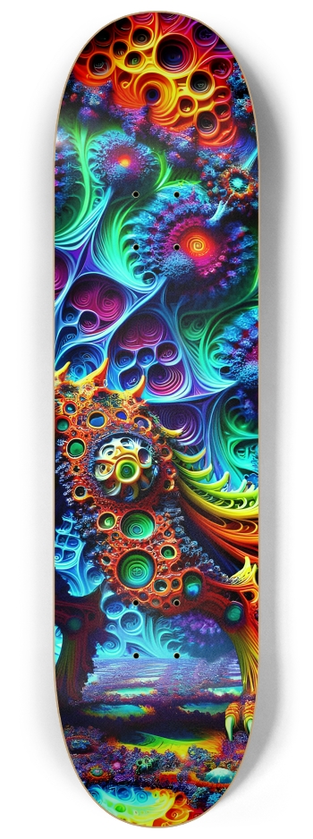 Psychedelic Fractal Wolf #1 #3