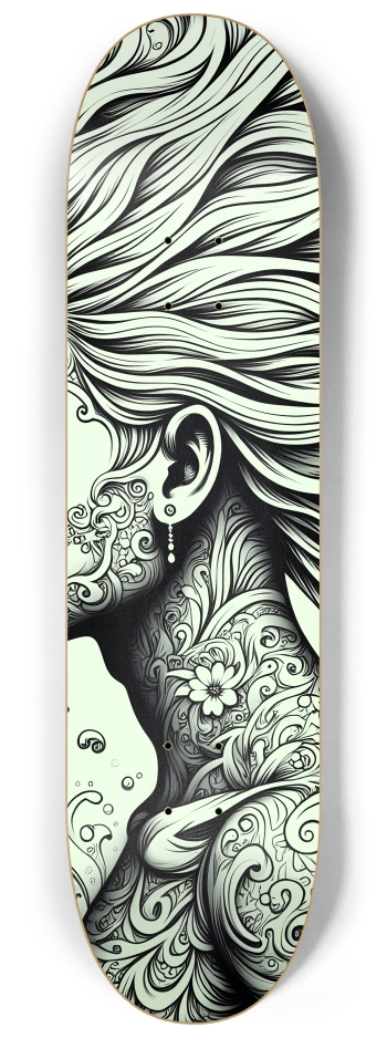 B&W Fractal Man #19 #2
