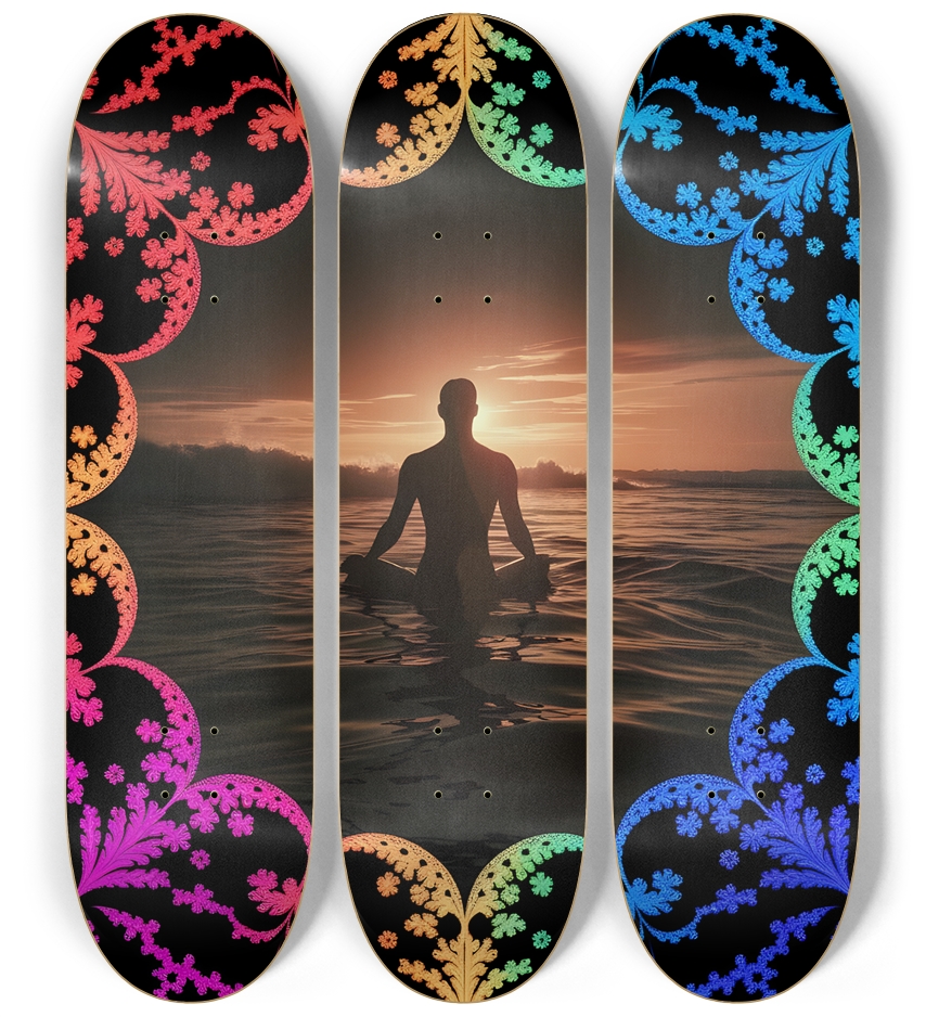 Zen Fractal Surfer #2
