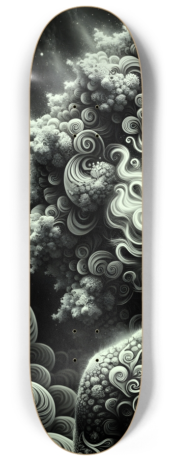 B&W Fractal Man #35 #1