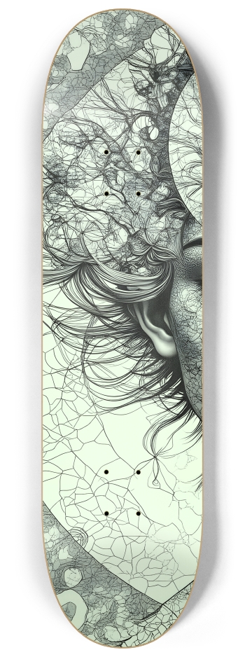 B&W Fractal Man #21 #1