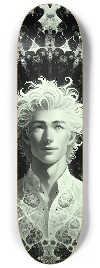 B&W Fractal Man #12 #2