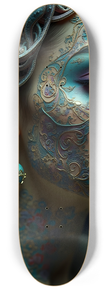 Fractal Tattooed Woman #1 #2