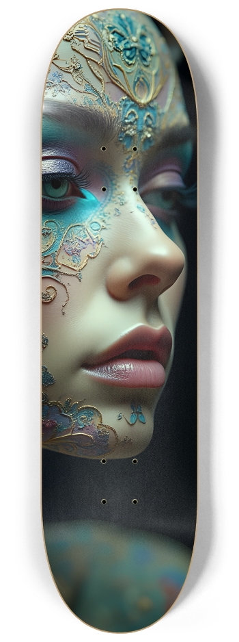 Fractal Tattooed Woman #1 #3