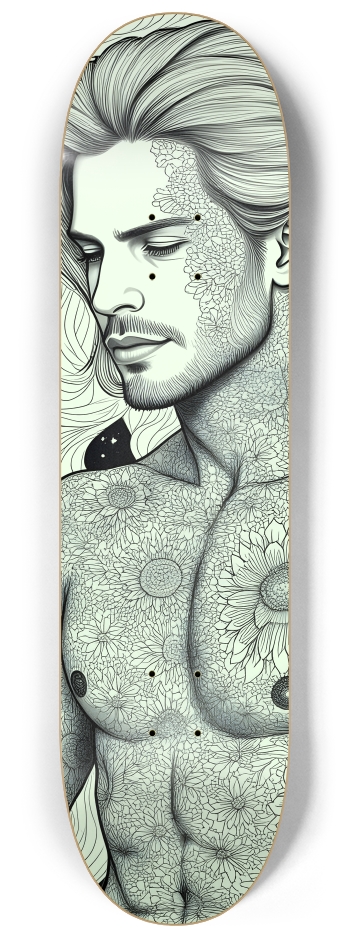 B&W Fractal Man #24 #2