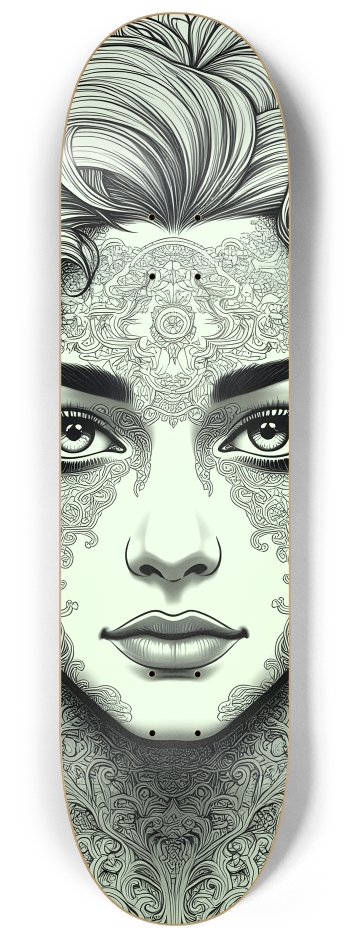 B&W Fractal Man #27 #2