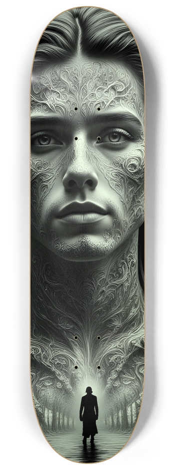 B&W Fractal Man #31 #2