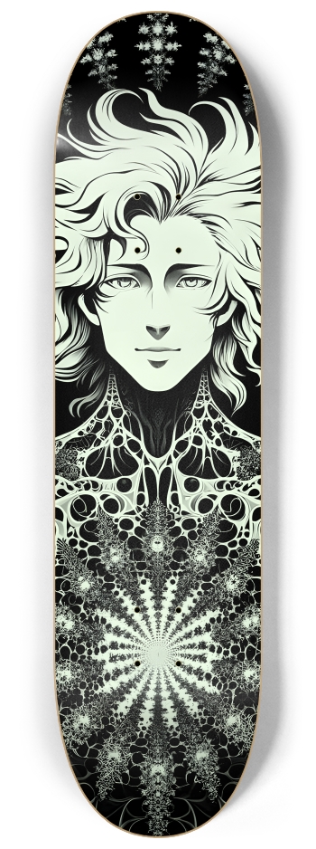 B&W Fractal Man #33 #2