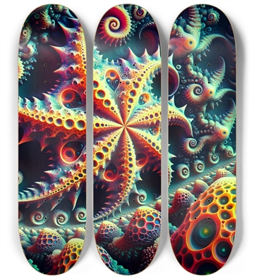 Psychedelic Fractal Starfish #1