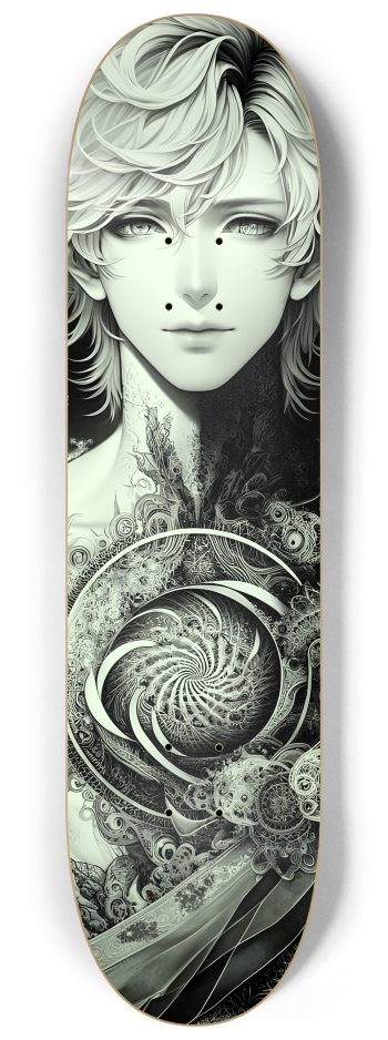 B&W Fractal Man #14 #2