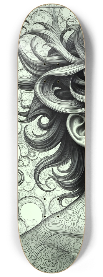 B&W Fractal Man #30 #1