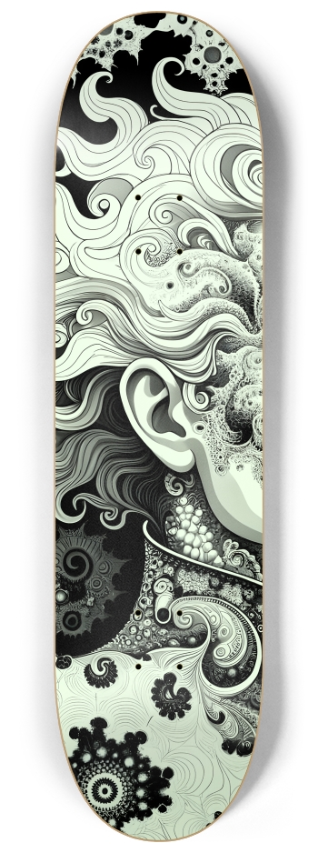B&W Fractal Man #36 #2