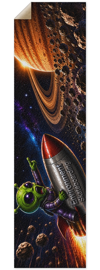 Alien Rocket Griptape 9 x 33 Inch Griptape