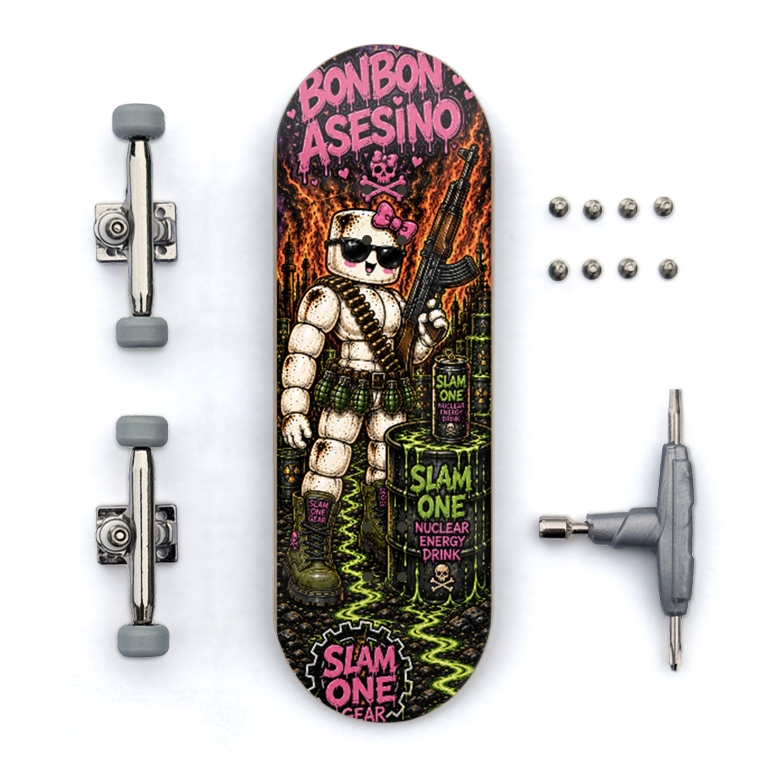 Bonbon Asesino SLAM ONE GEAR Custom Fingerboard
