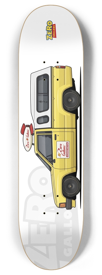 Zero Gallons Delivery Truck 8 Inch Skateboard Deck