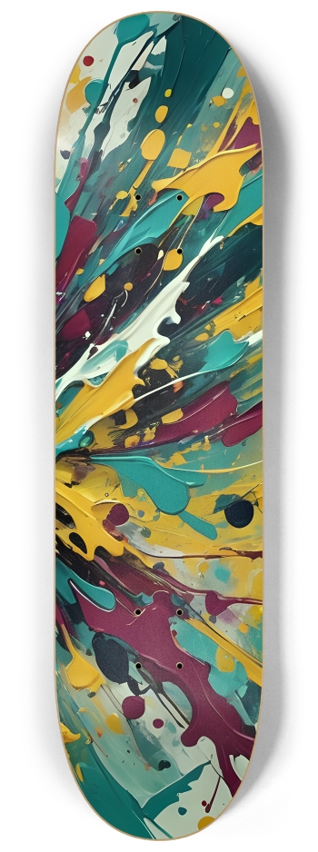 Splatter Oil Painting #1 #3