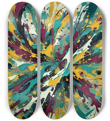Splatter Oil Painting #1