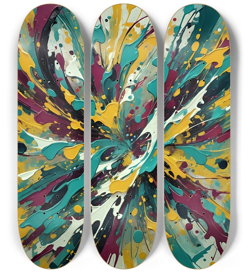 Splatter Oil Painting #1
