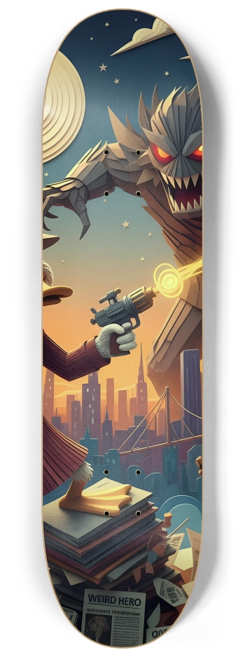 Howard the Protector #2 #2 8-1/4 Skateboard Deck