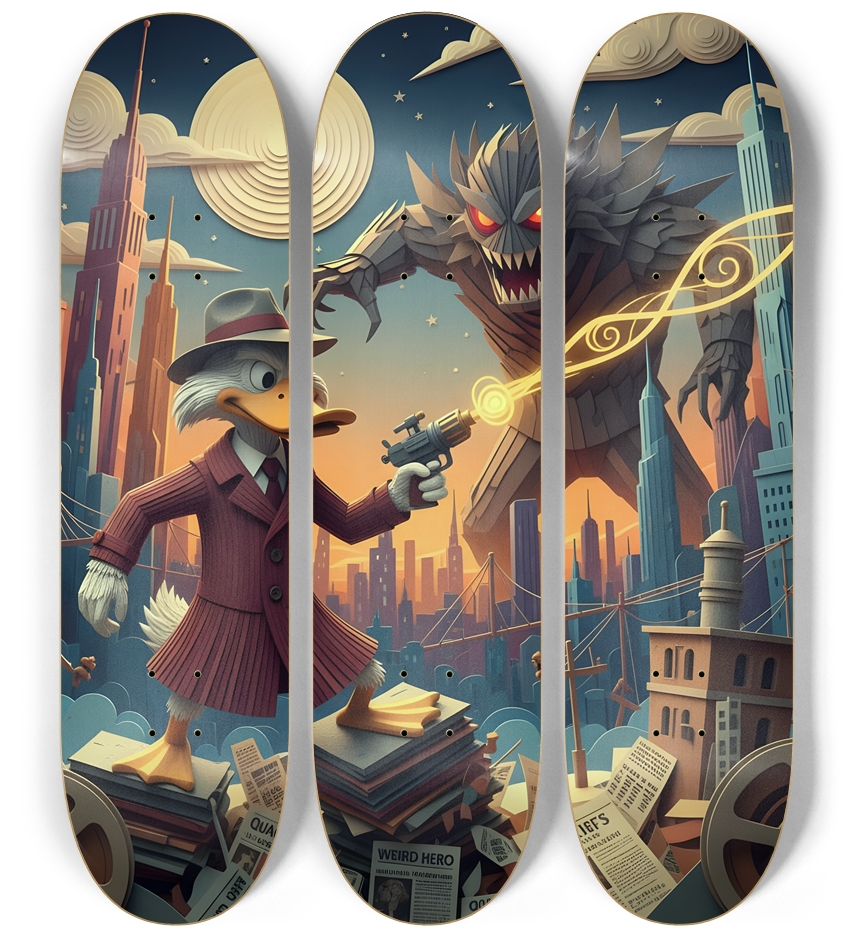 Howard the Protector #2 3 Deck Wall Series