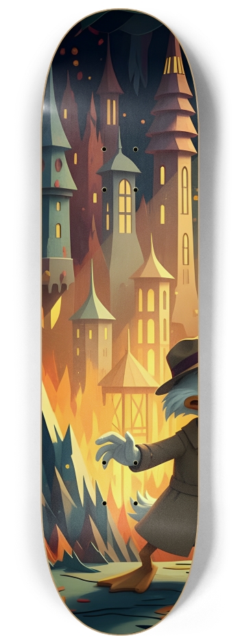 Howard the Protector #4 #1 8-1/4 Skateboard Deck