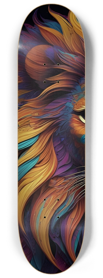 Lion #1 #1 8-1/4 Skateboard Deck