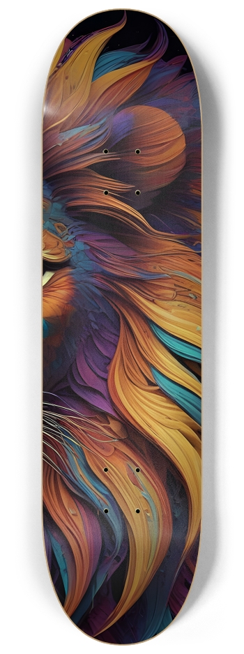Lion #1 #3 8-1/4 Skateboard Deck
