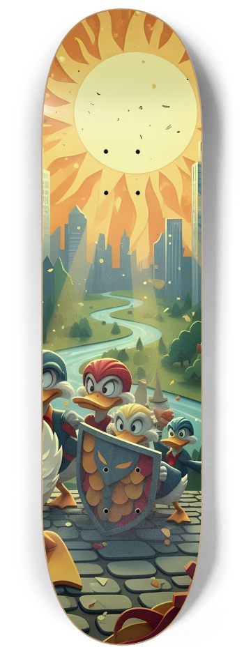 Howard the Protector #1 #3 8-1/4 Skateboard Deck