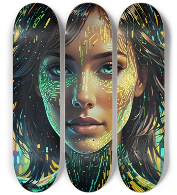 A Beautiful Cyber Woman #1