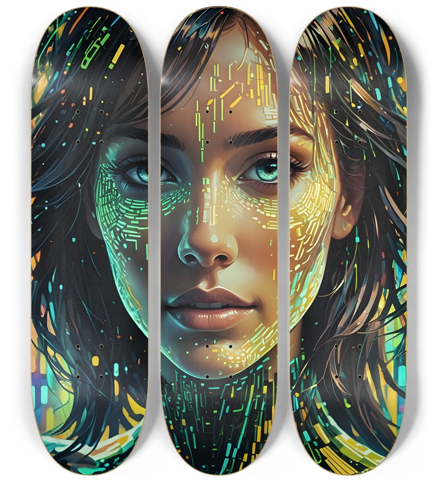 A Beautiful Cyber Woman #1