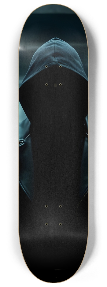 Mysterious Figure #2 #2 8-1/4 Skateboard Deck
