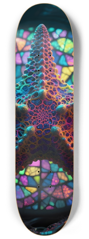 Starfish #19 #2 8-1/4 Skateboard Deck