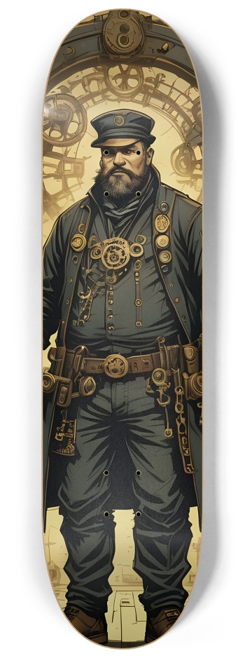 Gears and Cogs #2 #2 8-1/4 Skateboard Deck