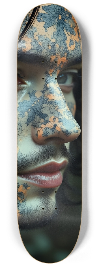 A Beautiful Man #1 #3 8-1/4 Skateboard Deck