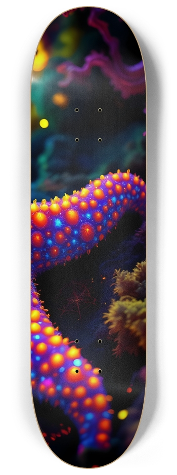 Starfish #8 #3 8-1/4 Skateboard Deck
