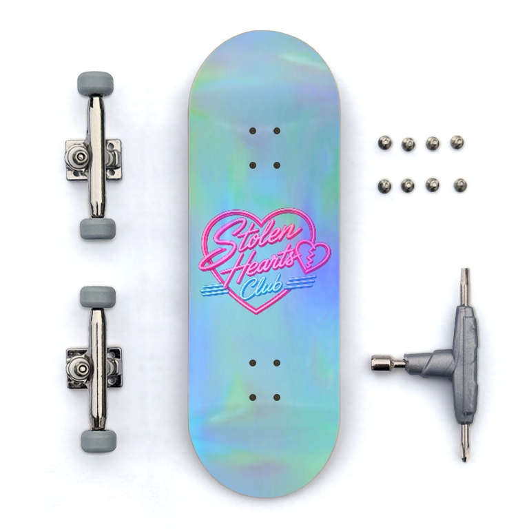 Stolen Hearts Club - Neon - Complete Fingerboard