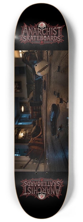 Something Bad Happened Here 8-1/4 Skateboard Deck