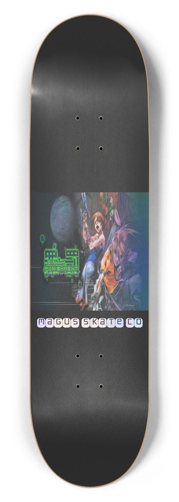 Sin And Punishment  8-1/2 Skateboard Deck