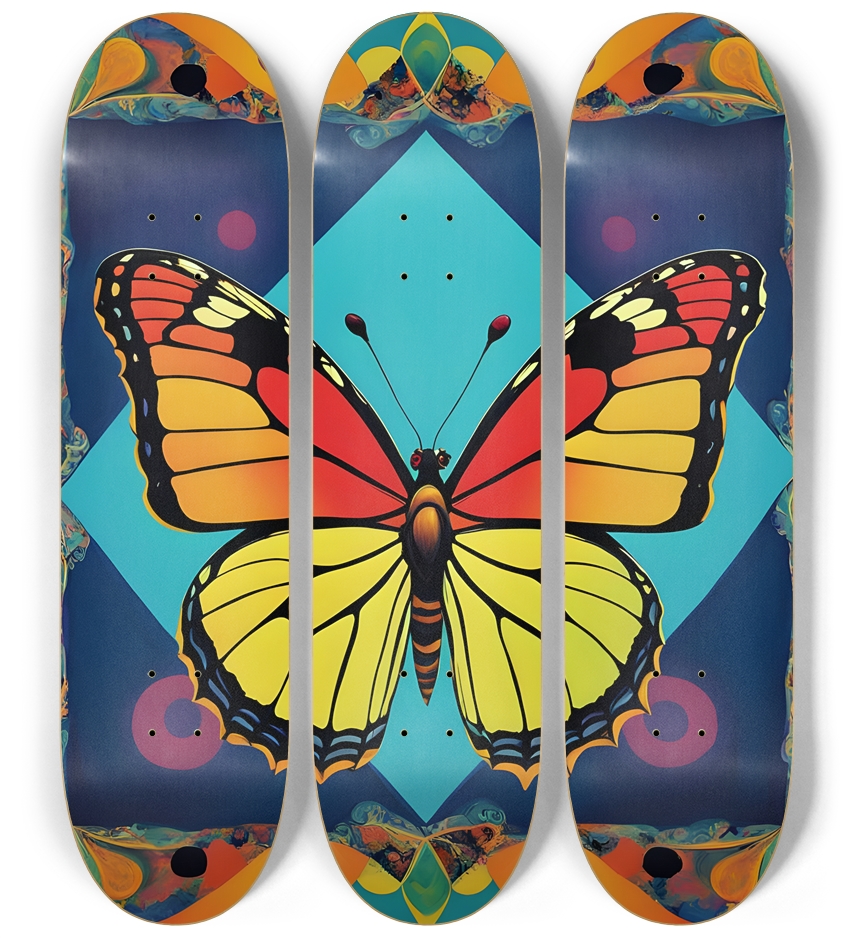 Neo Pop Art Butterfly #19