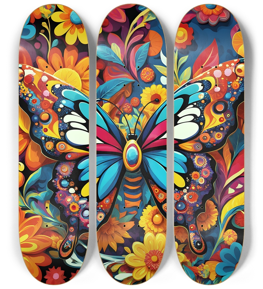 Neo Pop Art Butterfly #7