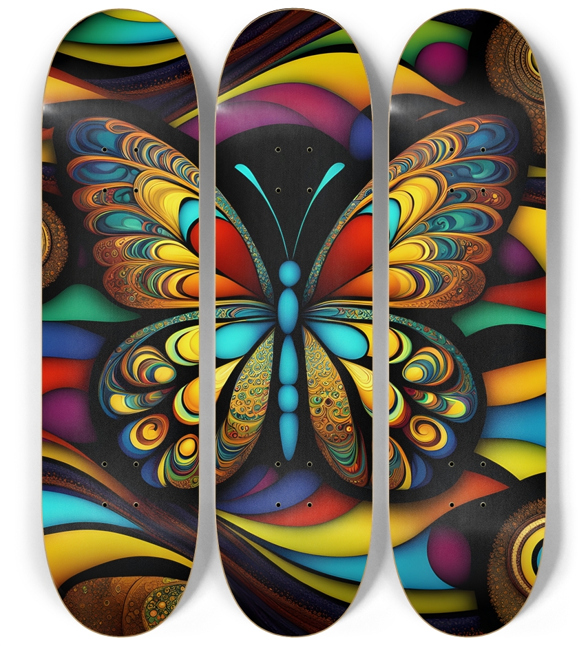 Neo Pop Art Butterfly #9