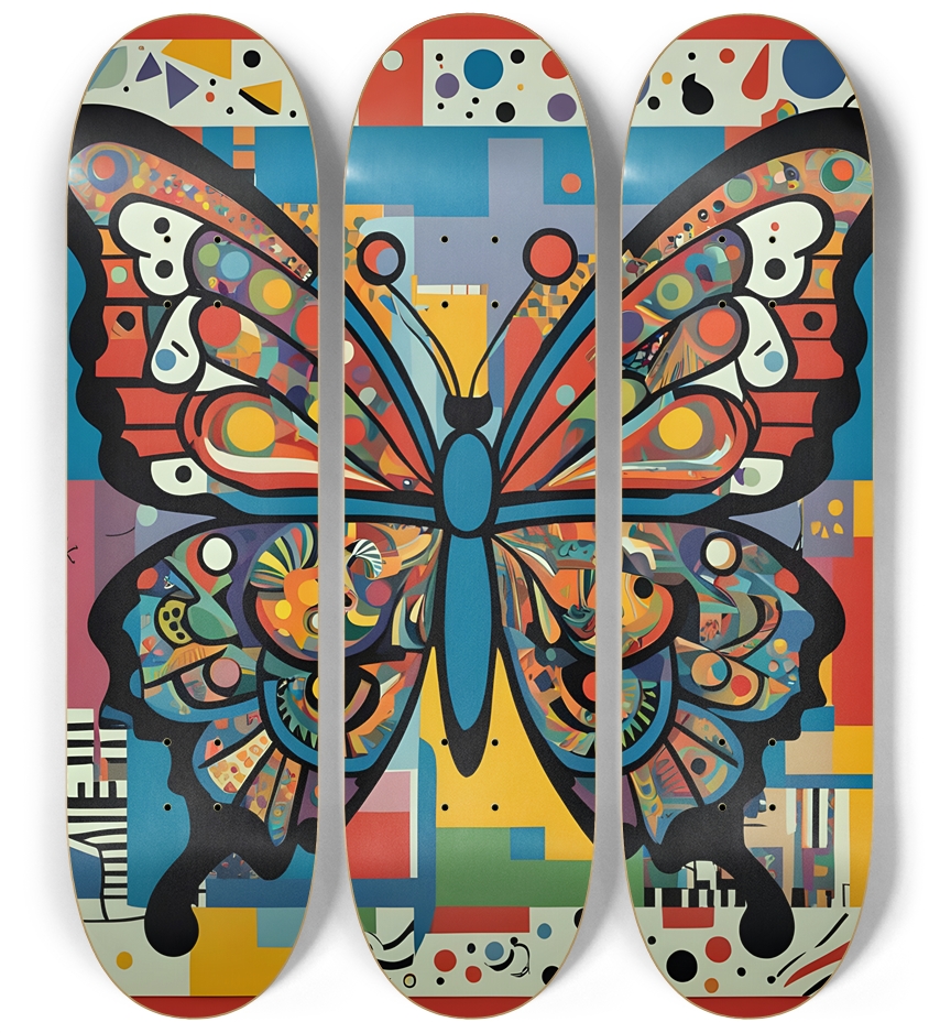 Neo Pop Art Butterfly #15