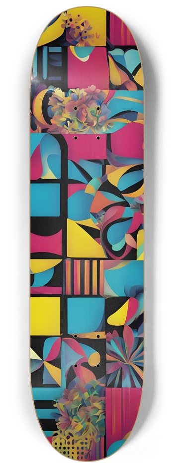 Neo Pop Art #5 #2 8-1/4 Skateboard Deck