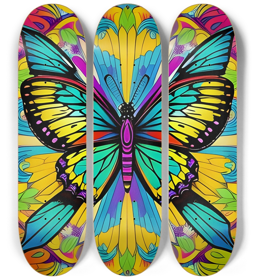 Neo Pop Art Butterfly #20