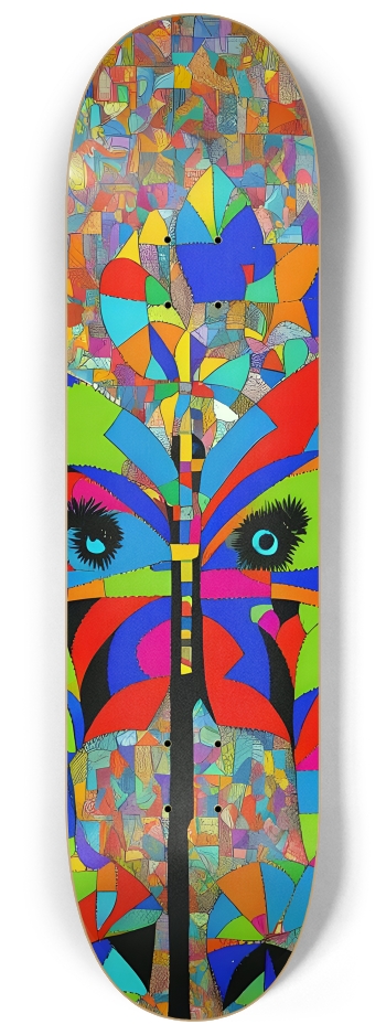 Neo-Pop Art Stained Glass Dragon Fly #1 #2